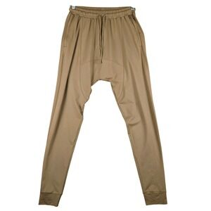 Alo Conquer Revitalize Pants Drawstring Waist Harem Style Beige Small